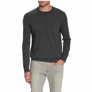 Mens Theory Crewneck Merino Wool Sweater